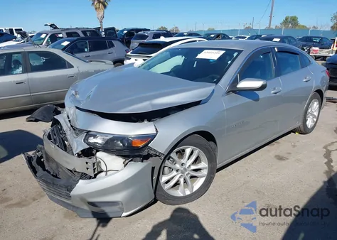 2016 Chevrolet Malibu Hybrid z USA, uszkodzony, nr VIN 1G1ZJ5SU9GF295228